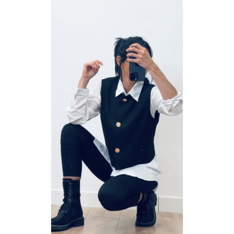 Boléro boutons dorés