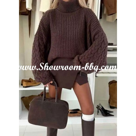 Mon gros pull chocolat