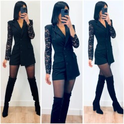 Réassort Combishort dentelle