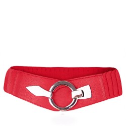 Ceinture élastique rouge