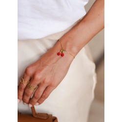 Bracelet cerises