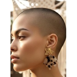 Boucles Zola leopard