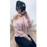 Pull rose Carla