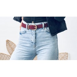 Ceinture prune