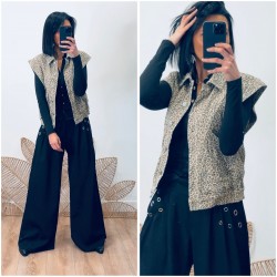 Veste sans manche leo