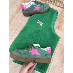 Polaire sans manche vert