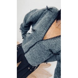 Collier argenté 3 rangs Nadia