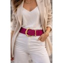 Ceinture élastique Ines fushia