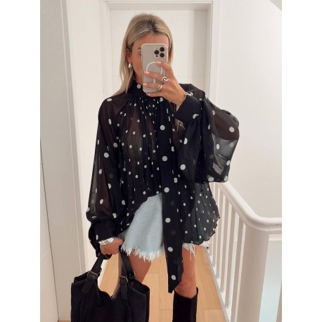 Chemise noire Elegance