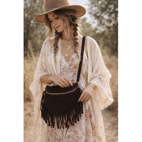 Banane à franges bohême chocolat