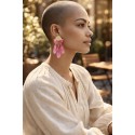 Boucles Paola rose