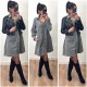 Robe jeans gris