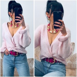 Collier Amélia rose