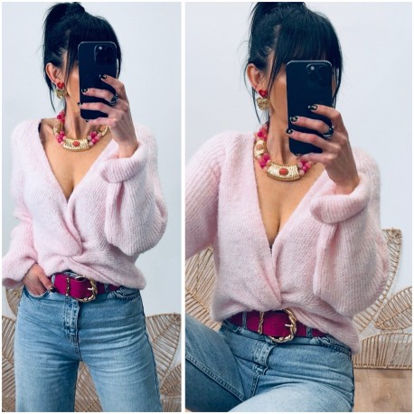 Collier Amélia rose