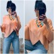 Pull Celia mandarine