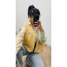 Polaire sans manche jaune