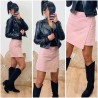 Jupe short rose