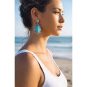 Boucles turquoise