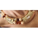 Collier Amelia camel