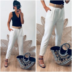 Pantalon Blanc
