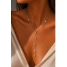 Collier Y perles