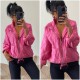 Veste matelassée rose