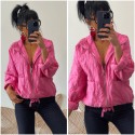 Veste matelassée rose