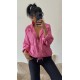 Veste matelassée rose