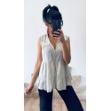 Top Ambre beige