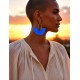 Boucles Ines bleu
