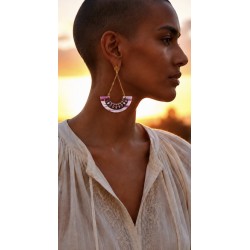 Boucles Kenya rose
