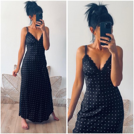 Robe à pois
