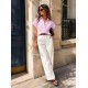 Chemise Coeur rose