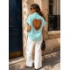 Chemise Coeur vert