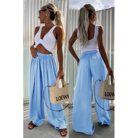 Pantalon viscose canard