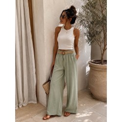 Pantalon Ines kaki - exclu live