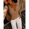 Top Zip camel