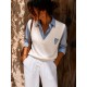 Pull chemise coeur