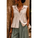 Top Ambre beige
