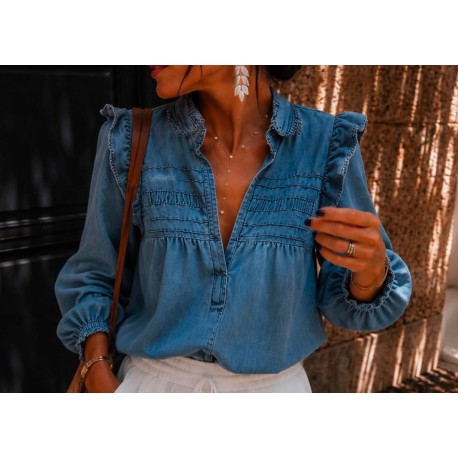 Blouse en Jeans