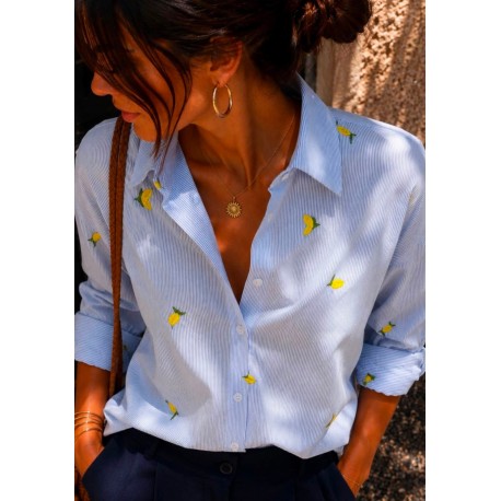 Chemise citrons