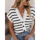 Pull Marin sans manches dentelle