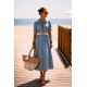 Robe jeans fluide