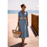 Robe jeans fluide