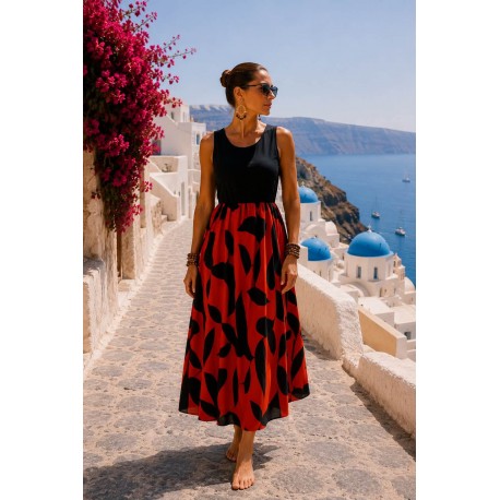 Robe rouge Romance