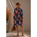 Robe Blue Blossom