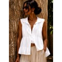 Top blanc Ambre