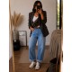 Jeans Wild Leg brut