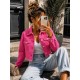 Veste en jeans courte Fushia