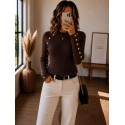 Pull chaussette choco